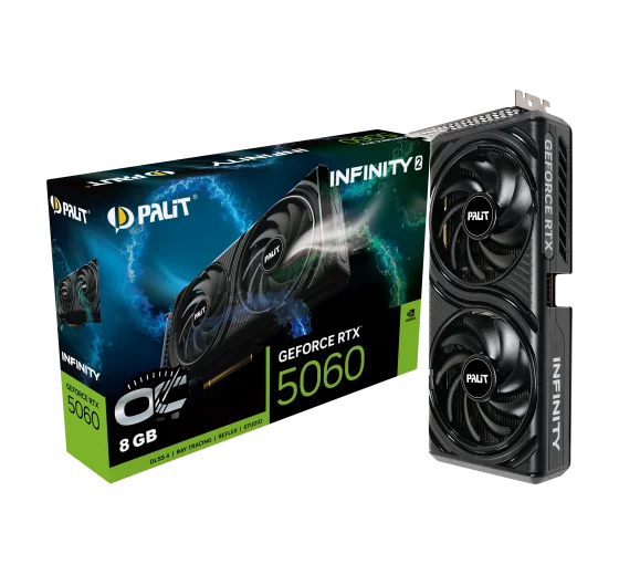 Palit RTX5060 Infinity 2 OC 8GB GDDR7 HDMI 3xDP